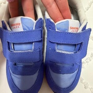 Saucony Kids Sneakers - Sz 12 kids -Blue and White